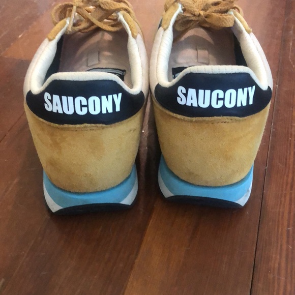 Saucony Jazz 81 brown, rust and blue - Picture 4 of 5